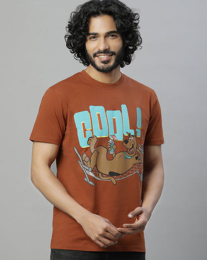 Scooby Doo Regular Fit Tshirt For Men