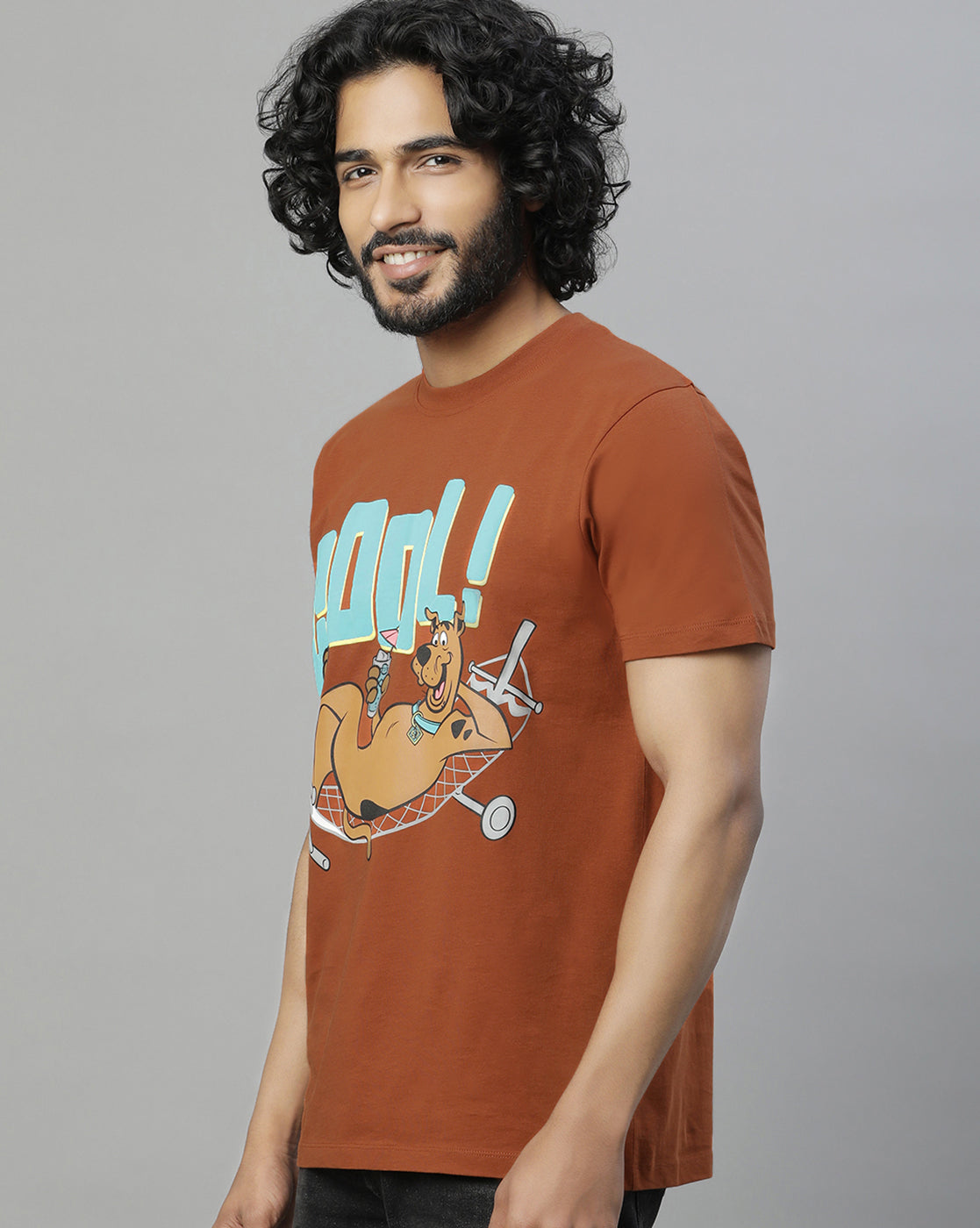 Scooby Doo Regular Fit Tshirt For Men