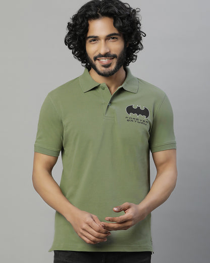 Batman Regular Fit Polo Tshirt For Men