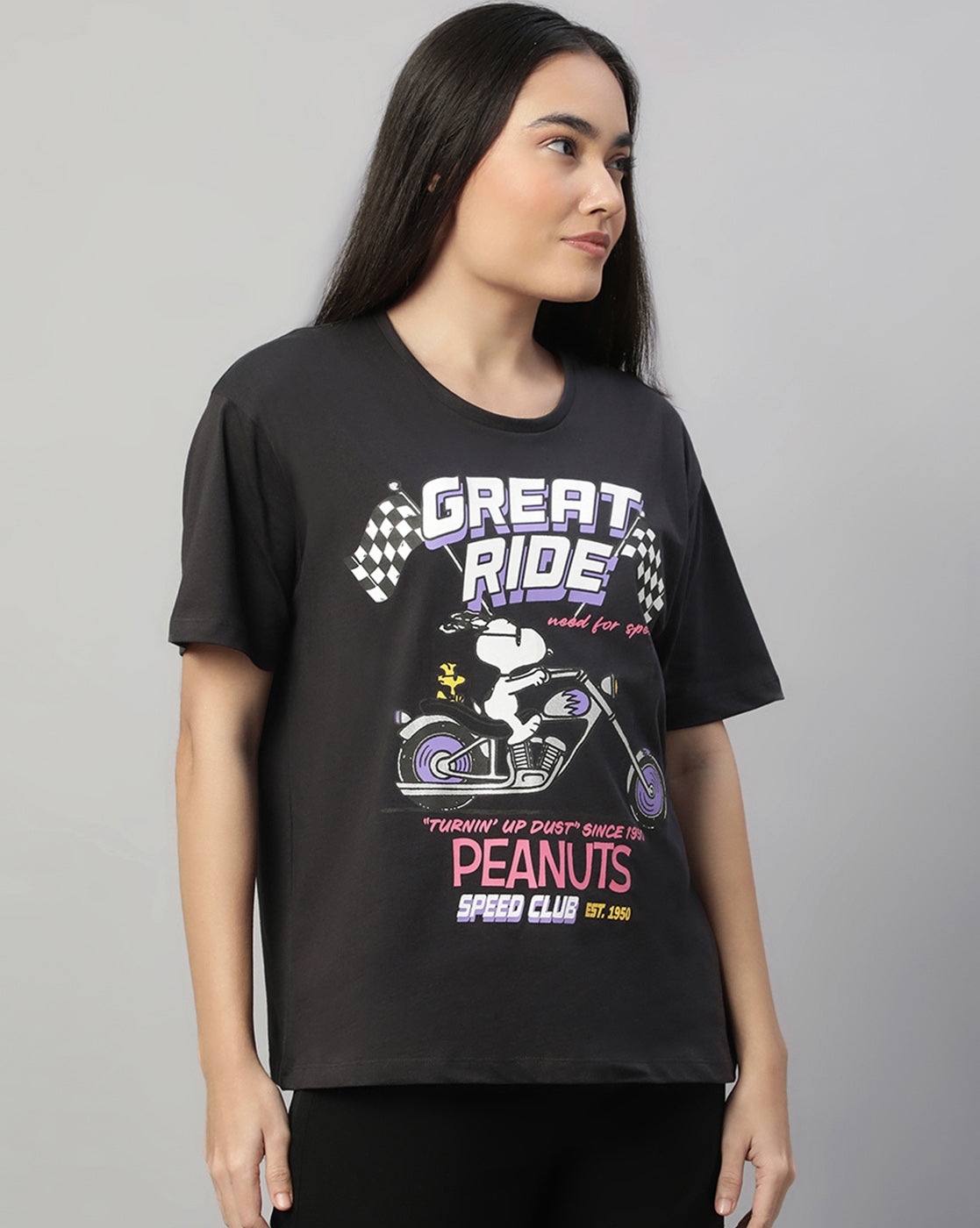 Peanuts Relaxed Fit Tshirt For Women