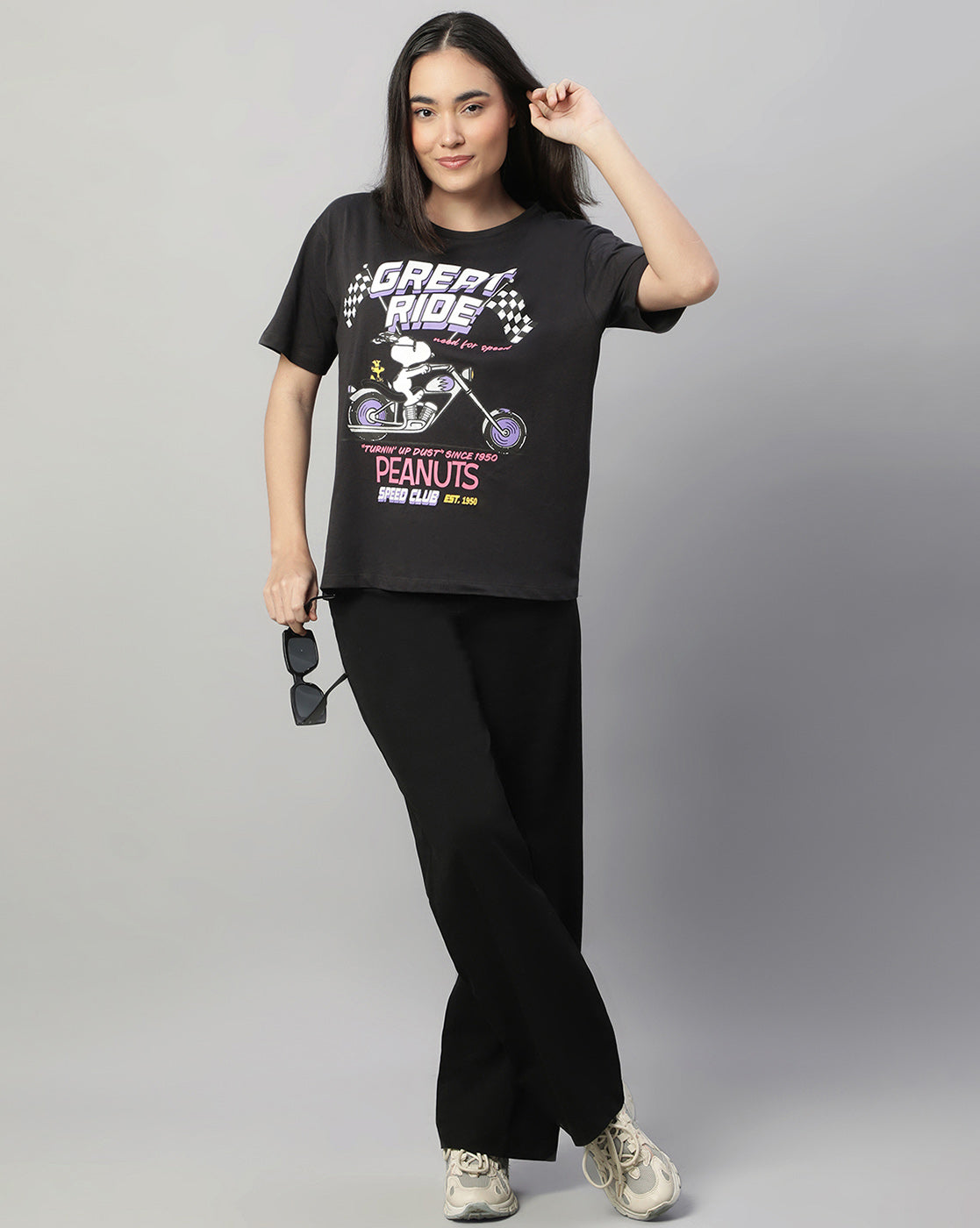 Peanuts Relaxed Fit Tshirt For Women