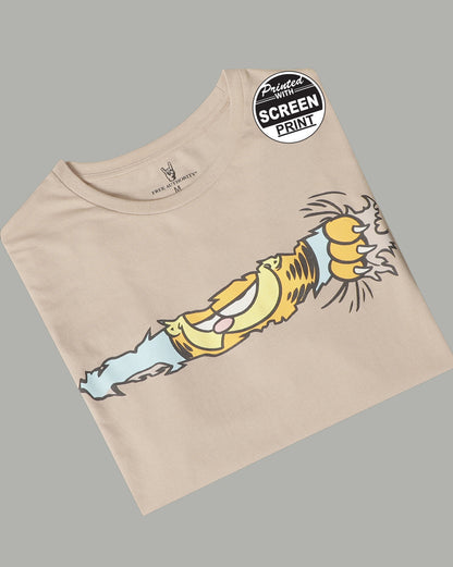 Garfield Relaxed Fit Tshirt For Women