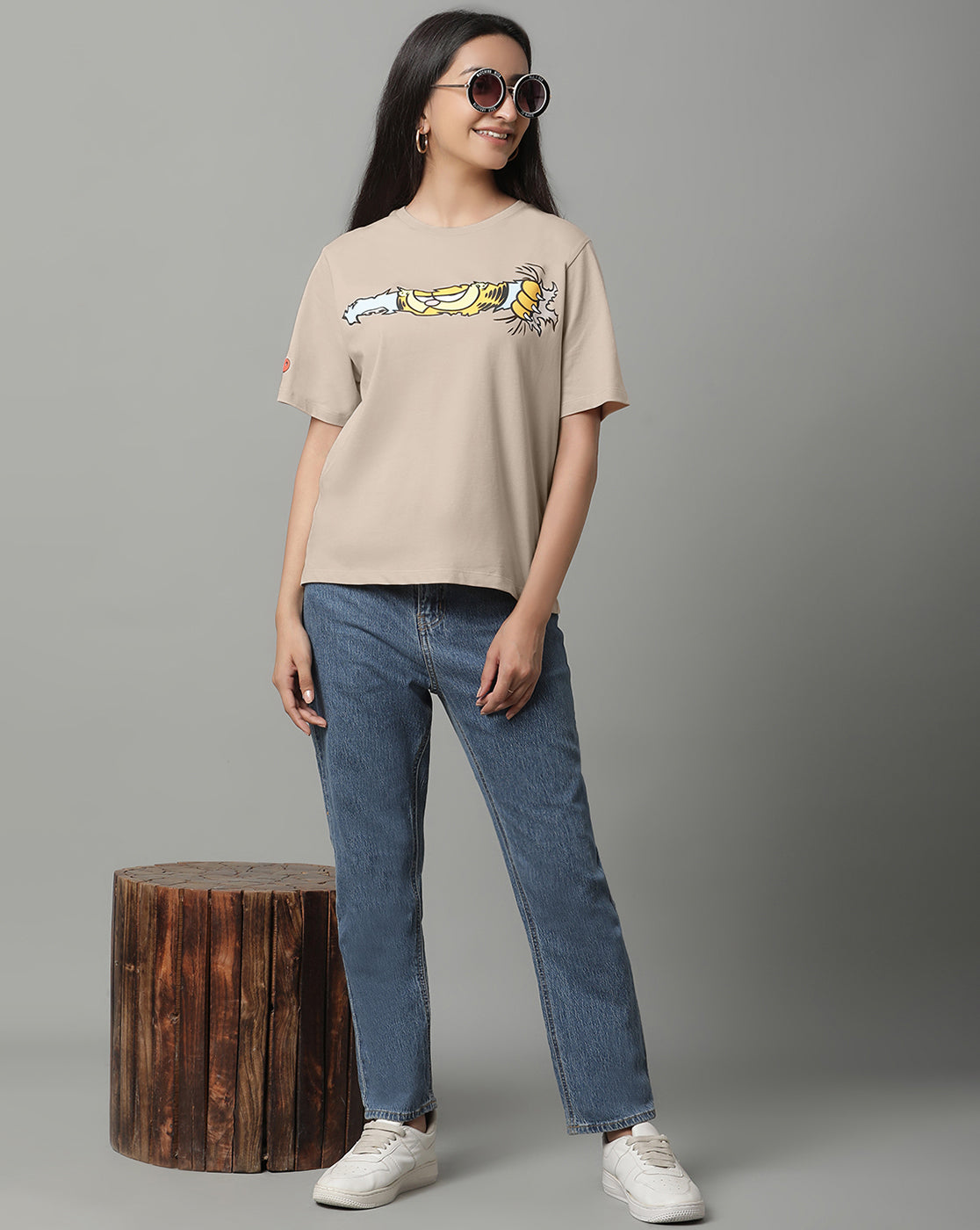 Garfield Relaxed Fit Tshirt For Women