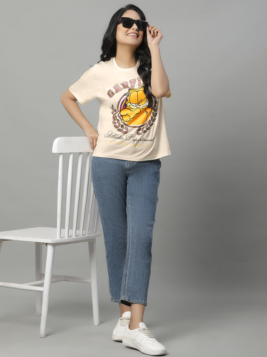 Garfield Relaxed Fit Tshirt For Women