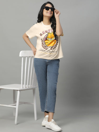 Garfield Relaxed Fit Tshirt For Women