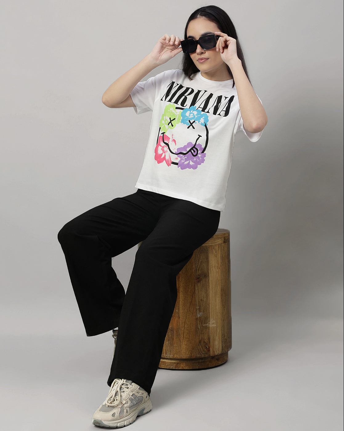 Nirvana Relaxed Fit Tshirt For Women