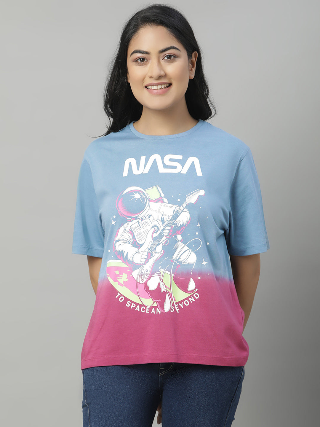 NASA Relaxed Fit Tshirt For Women