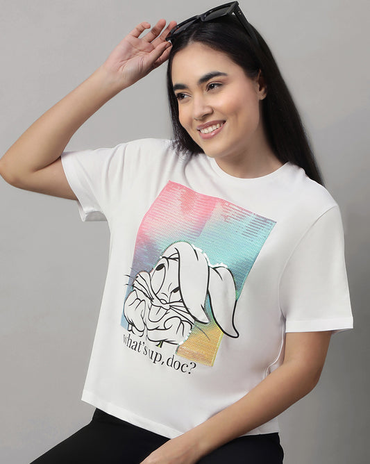 Looney Tunes Relaxed Fit Tshirt For Women