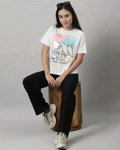 Looney Tunes Relaxed Fit Tshirt For Women