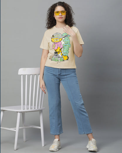 Garfield Regular Fit Tshirt For Women