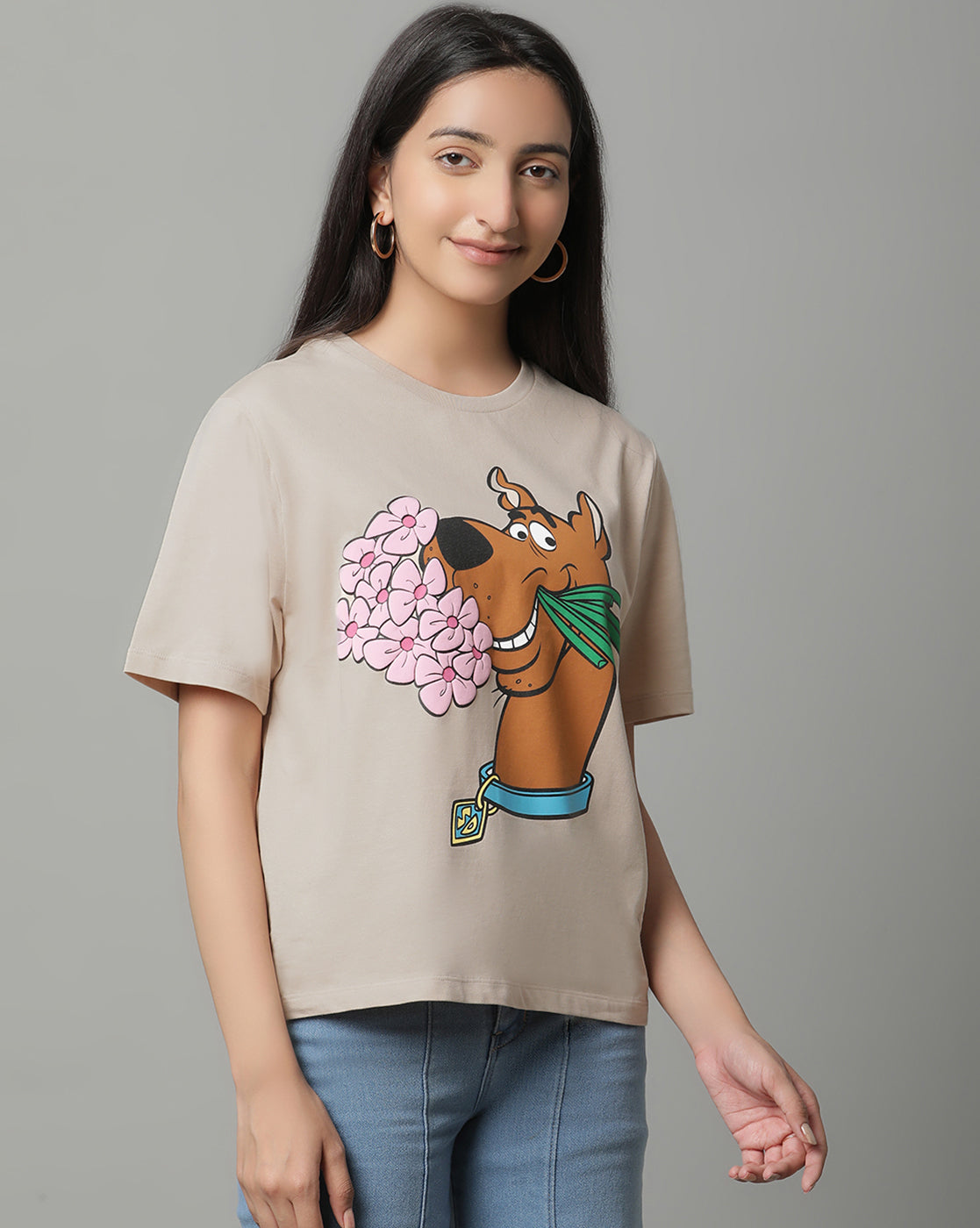 Scooby Doo Relaxed Fit Tshirt For Women