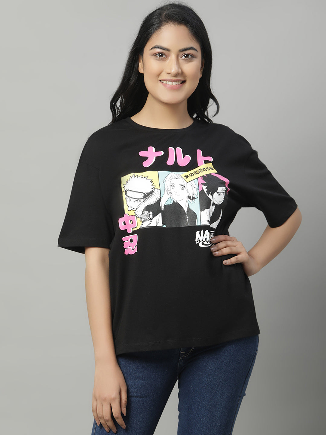 Naruto Relaxed Fit Tshirt For Women