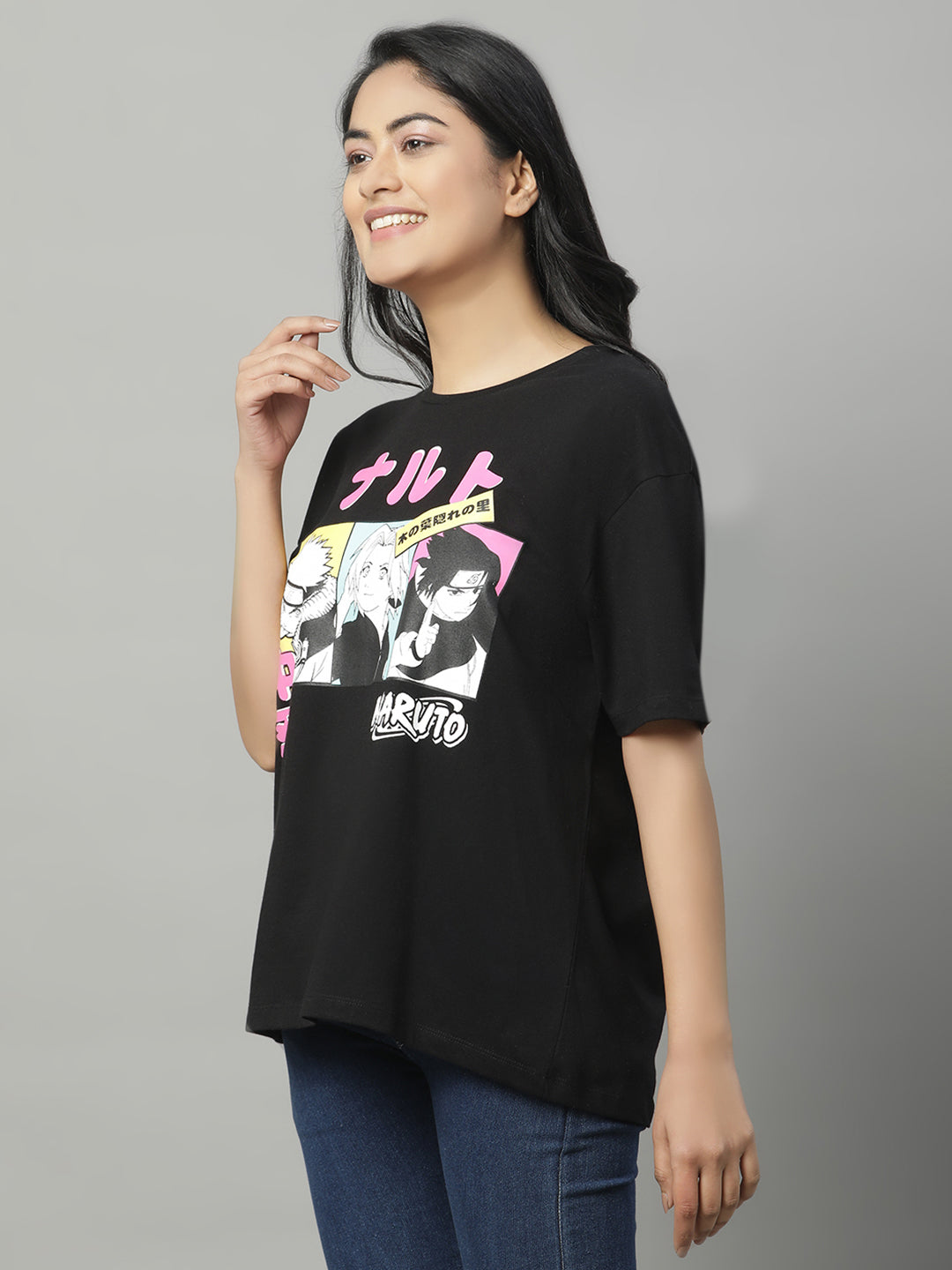 Naruto Relaxed Fit Tshirt For Women