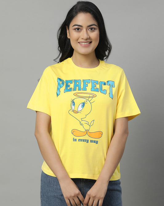 Looney Tunes Relaxed Fit Tshirt For Women