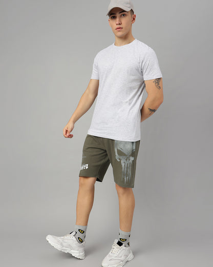 Punisher Low-Rise Shorts For Men