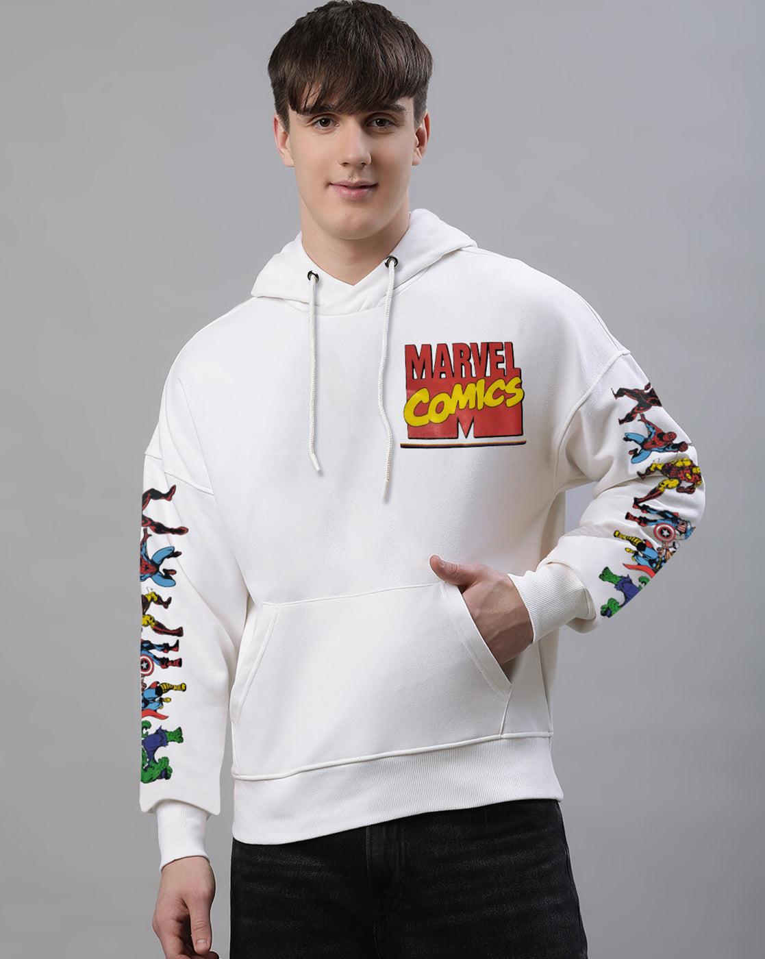 Marvel Comics Signature Edition Oversized Hoodie Men