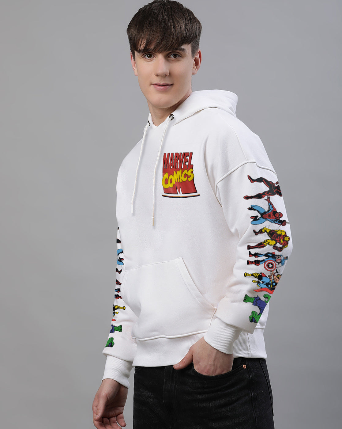 Marvel Comics Signature Edition Oversized Hoodie Men