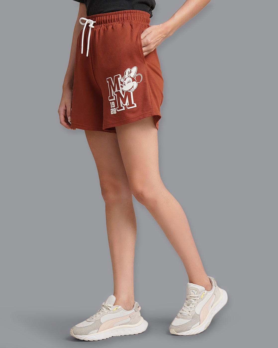 Mickey & Friends Relaxed Fit Shorts For Women