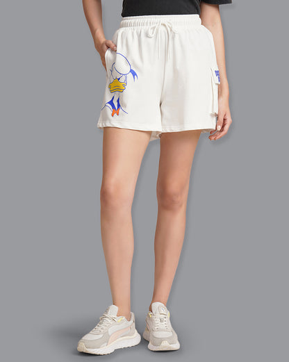 Mickey & Friends Straight Shorts For Women