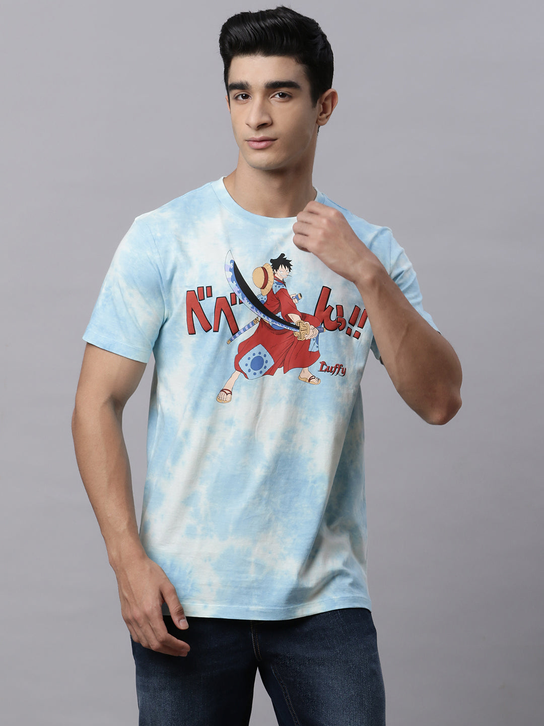 One Piece Blue Tshirt For Men