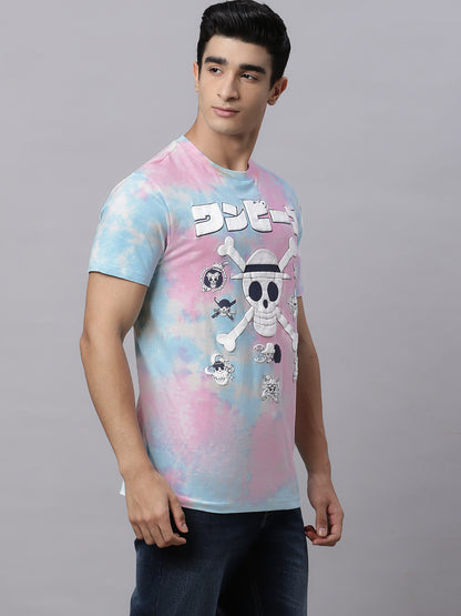 One Piece Multi Color Tshirt For Men