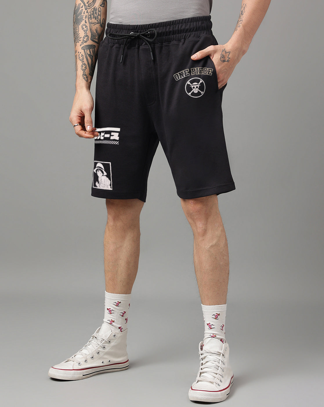 One Piece Regular Fit Shorts For Men