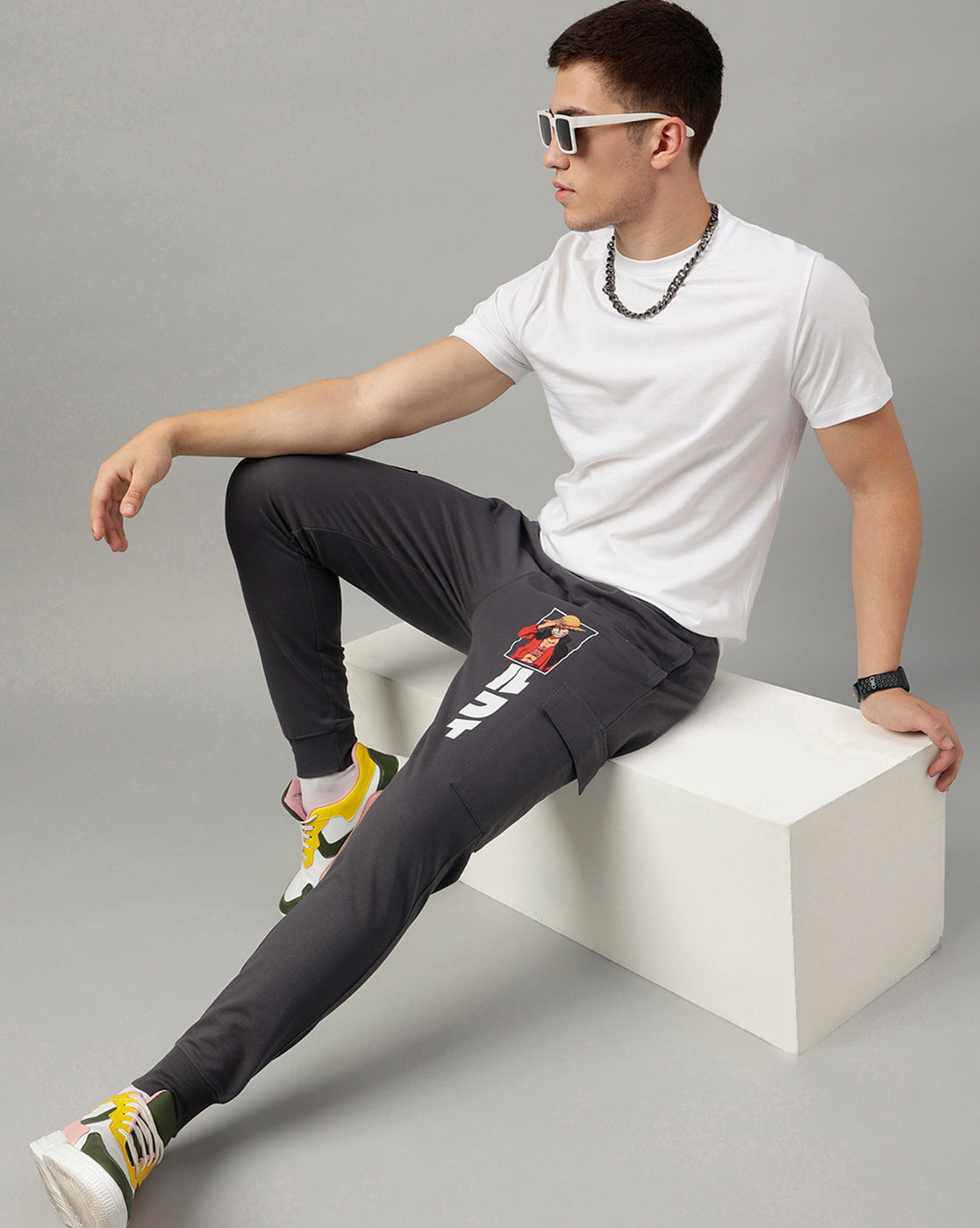 One Piece Regular Fit Jogger For Men