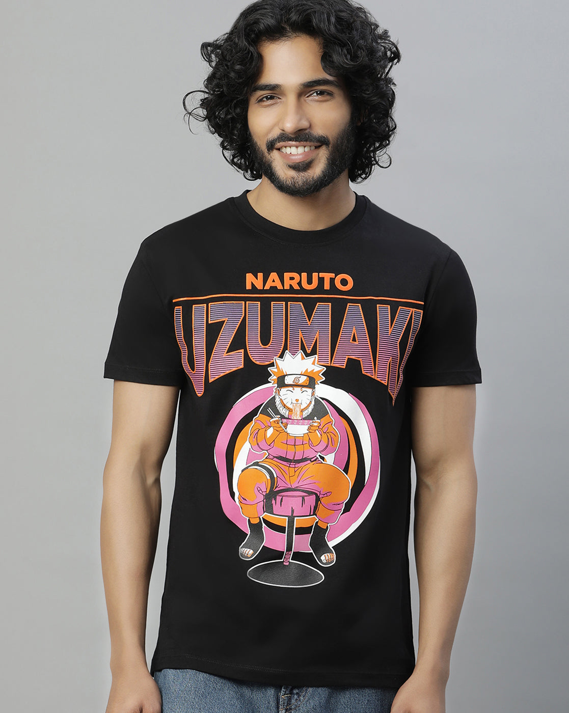 Naruto Regular Fit Tshirt For Men