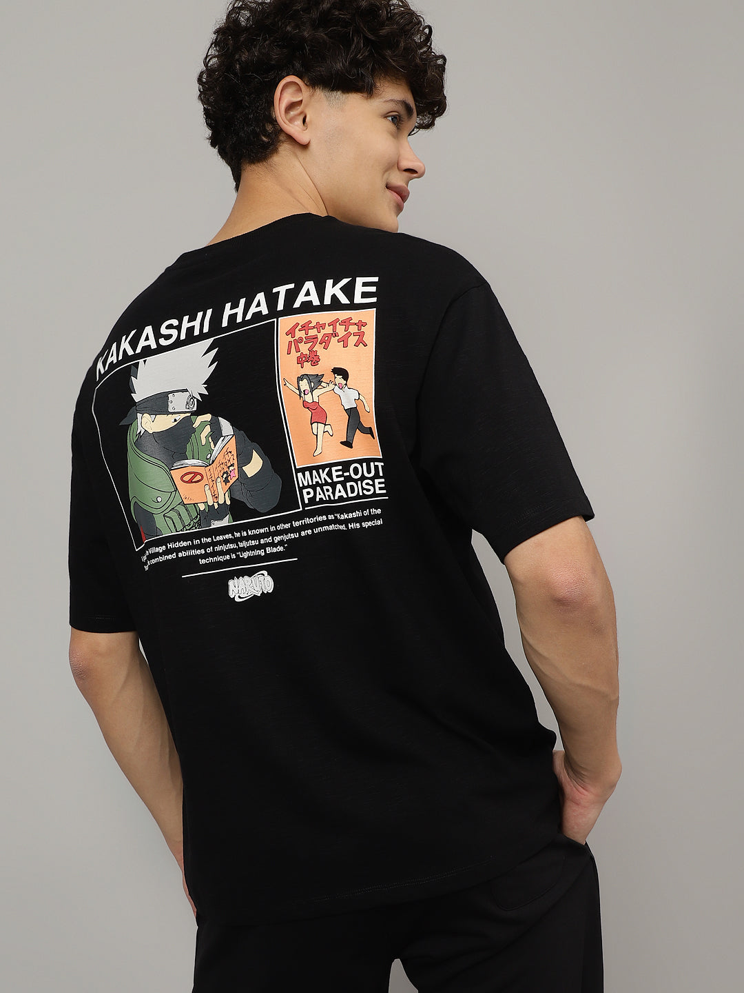 Naruto Oversized Tshirt For Men