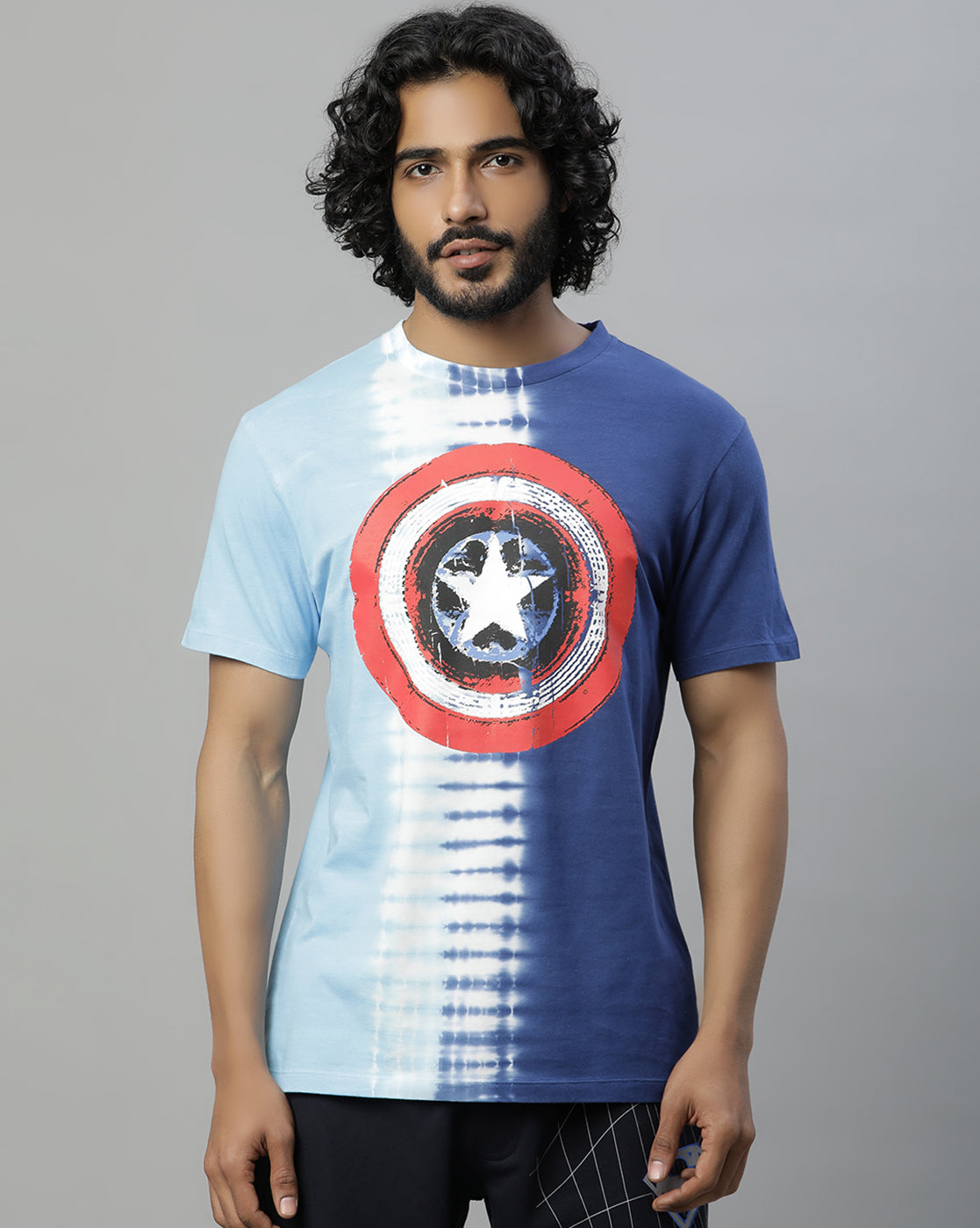 Captain America Regular Fit Tshirt For Men