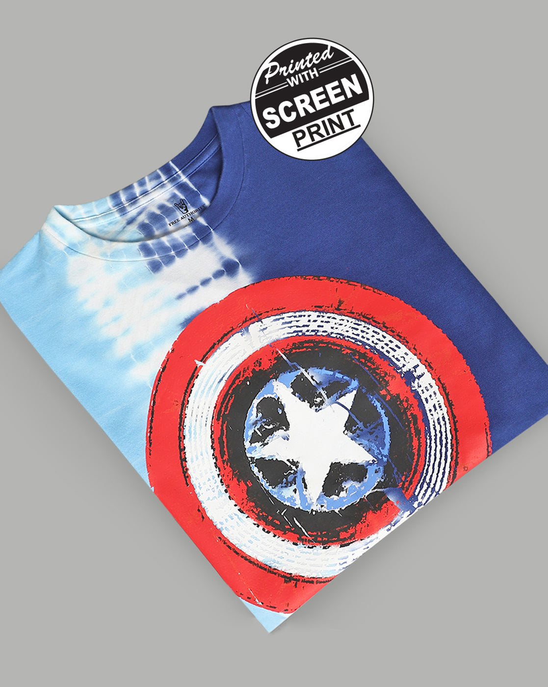 Captain America Regular Fit Tshirt For Men