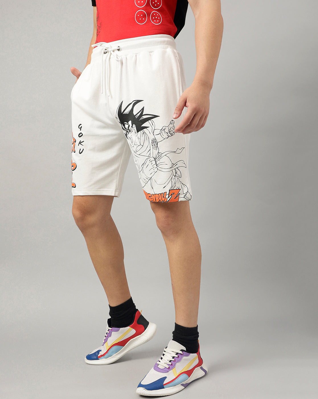 Dragon Ball Z Regular Fit Shorts For Men