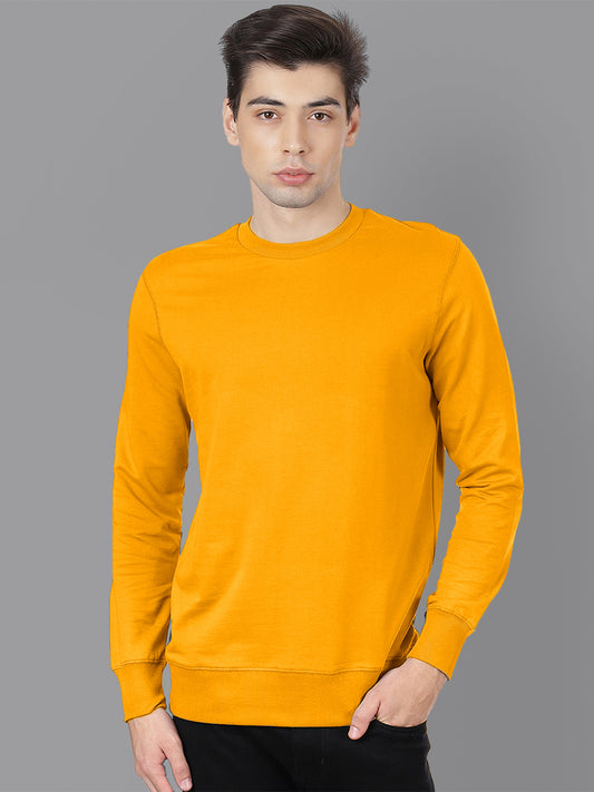 Yellow Sweatshirt Men