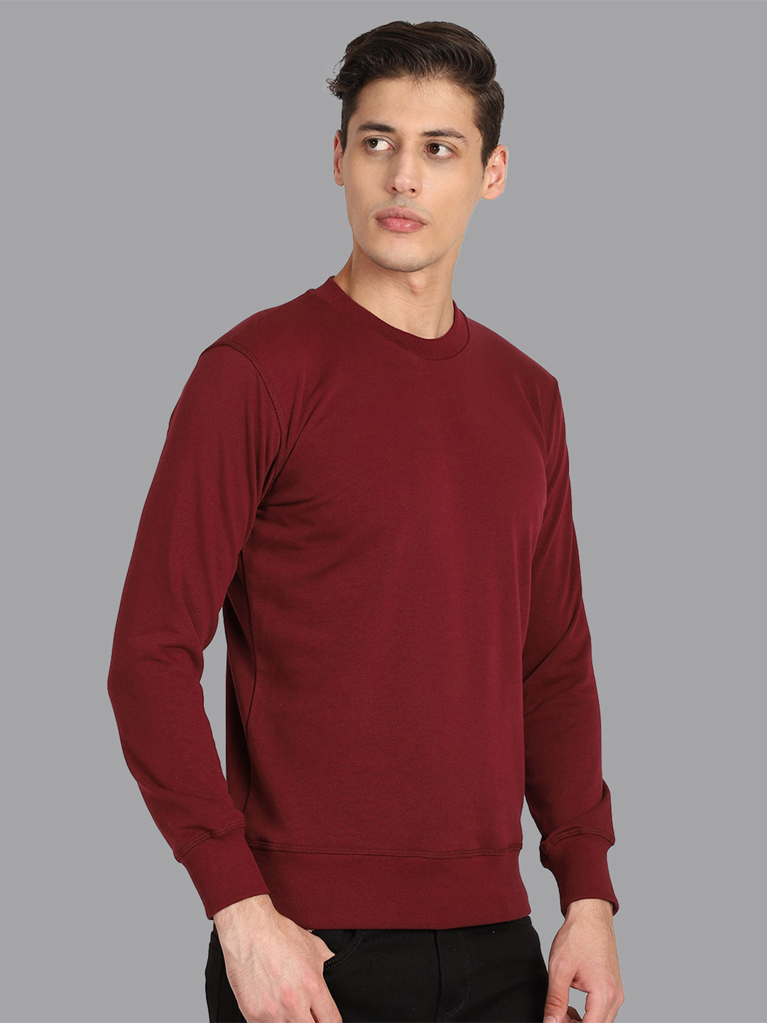 Maroon Sweatshirt Men