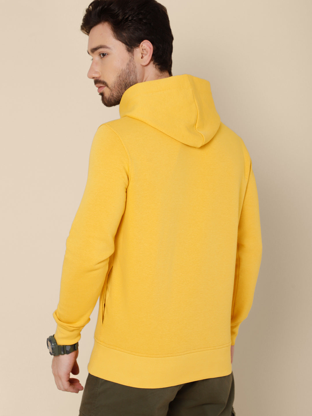 Yellow Hoodie For Men