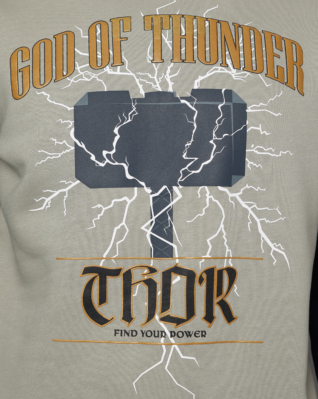 Thor Printed Regular Fit Sweatshirt For Men