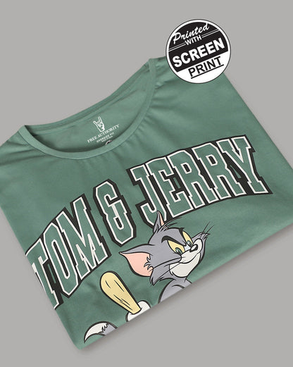 Tom & Jerry Oversized Tshirt For Women