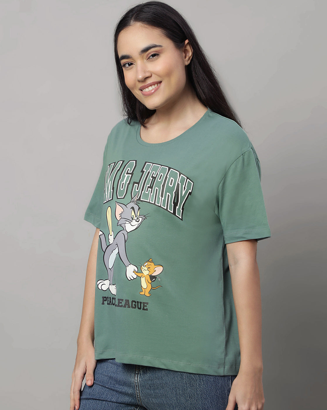 Tom & Jerry Oversized Tshirt For Women