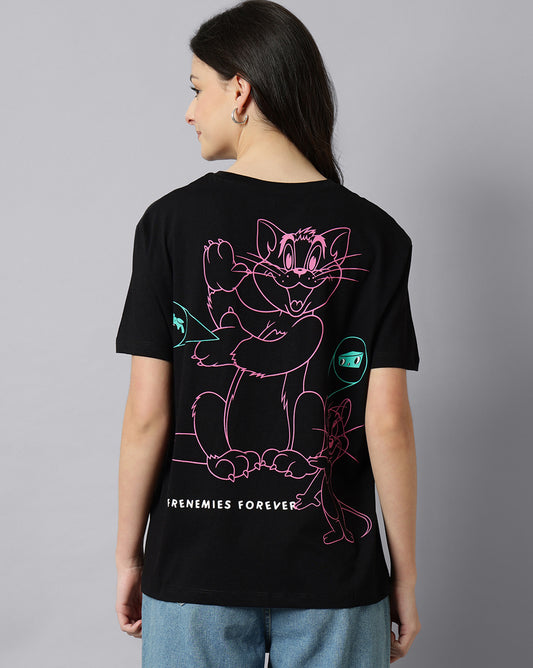 Tom & Jerry Oversized Tshirt Women