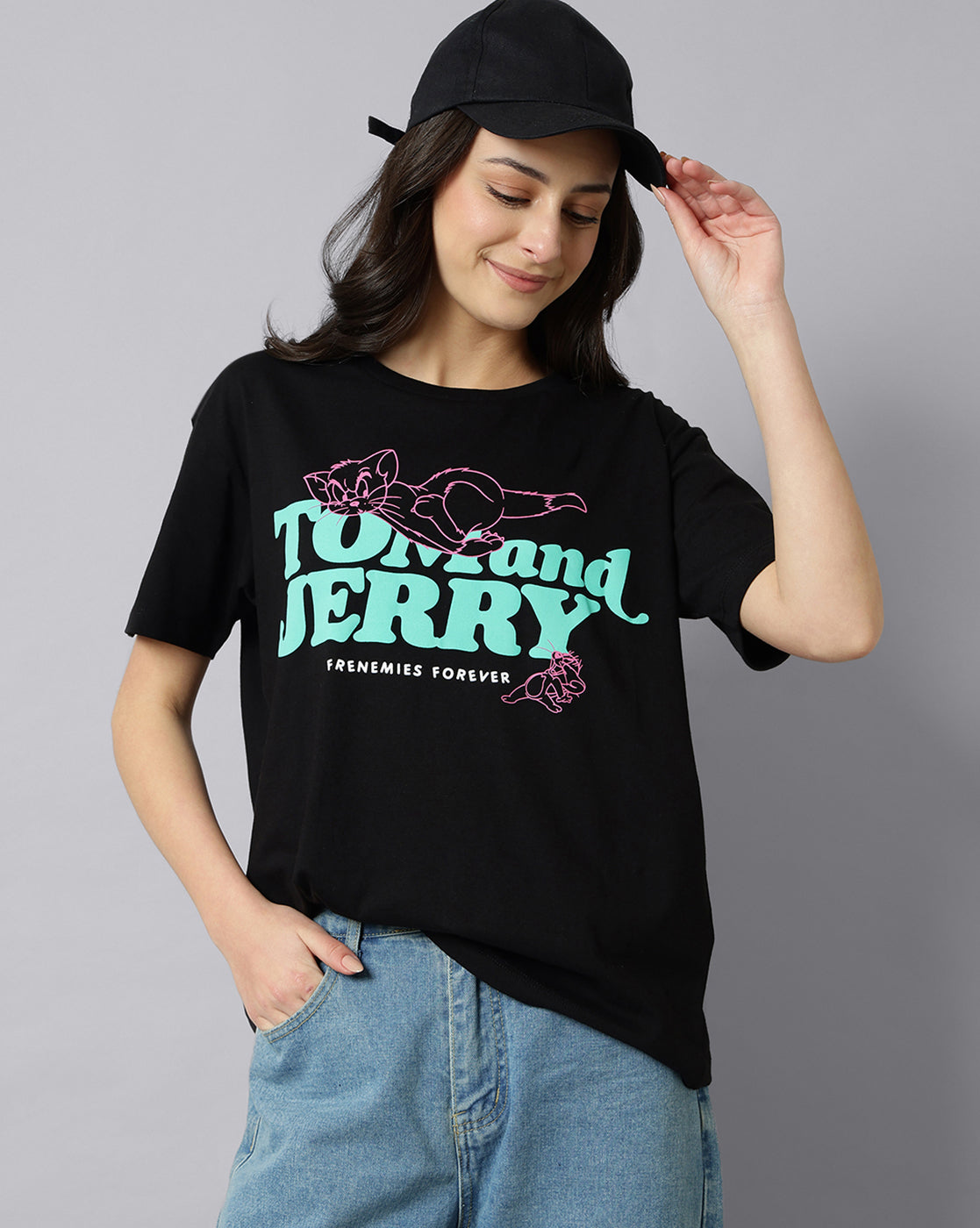 Tom & Jerry Oversized Tshirt Women