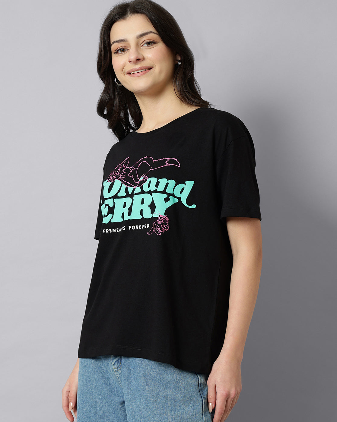 Tom & Jerry Oversized Tshirt Women