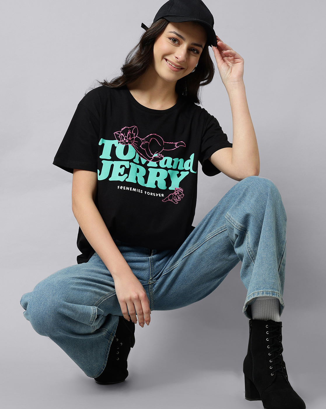 Tom & Jerry Oversized Tshirt Women